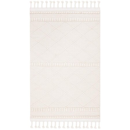 Safavieh 8 x 10 ft. Casablanca Bohemian Hand Loomed Rectangle Area Rug, Beige & Ivory CSB575B-8